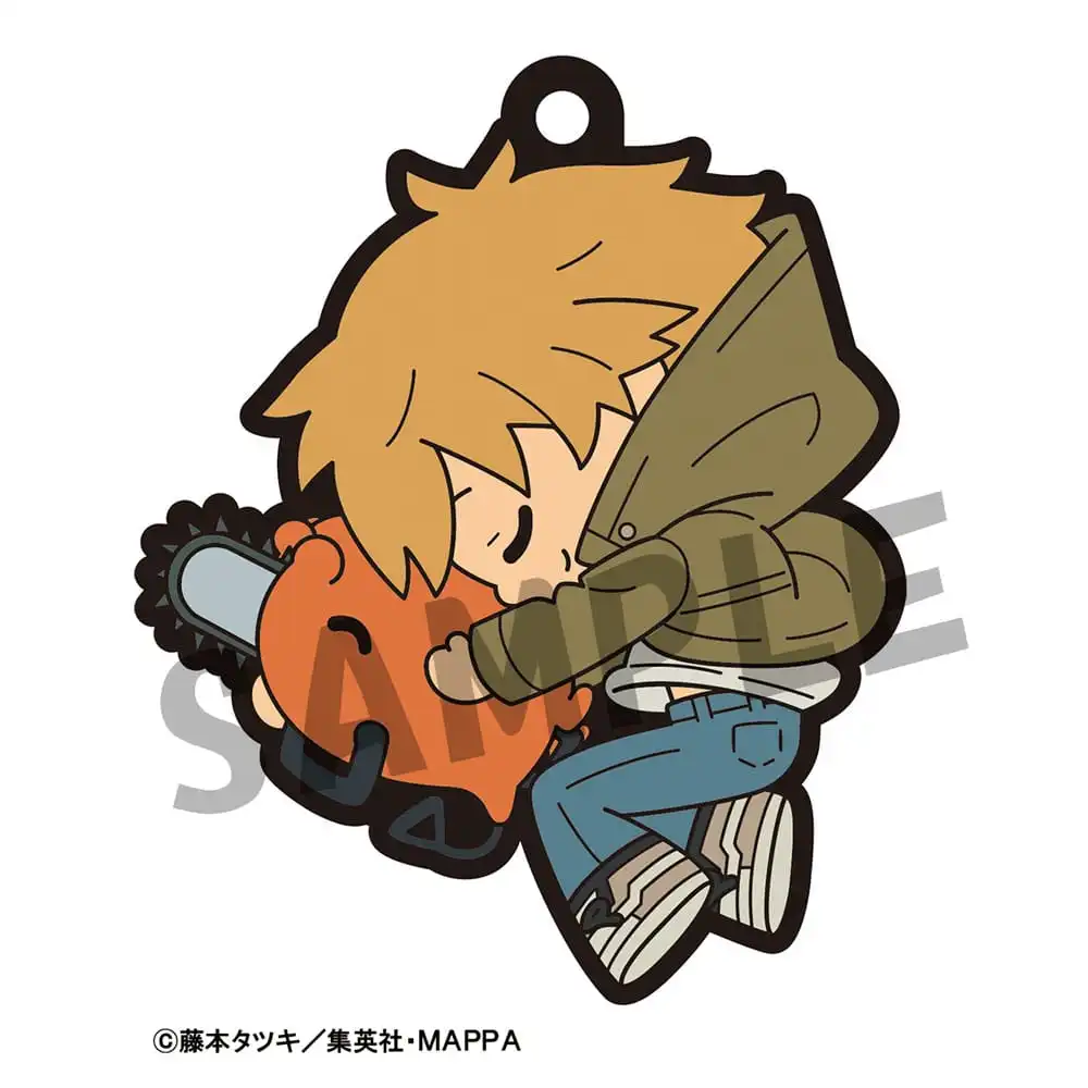 Chainsaw Man Rubber Mascot Buddycolle Rubber Charms 6 cm - 1 Unidade
